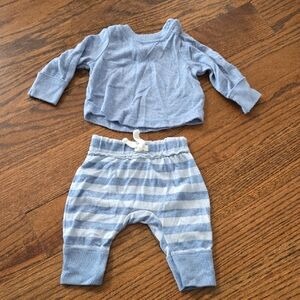 Blue Baby Outfit Set